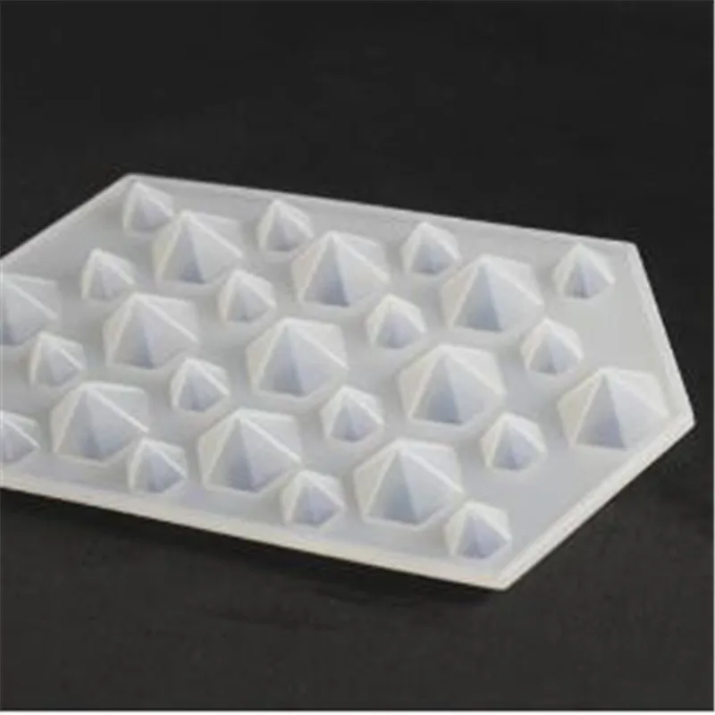 Пищевой безопасный силиконовый полимерная форма кубик льда лоток для смолы DIY
