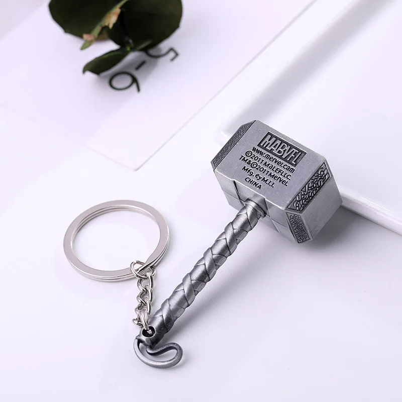 Marvel Raytheon брелок металлический Молот Брелок Мстители окружающие фильмы подарки