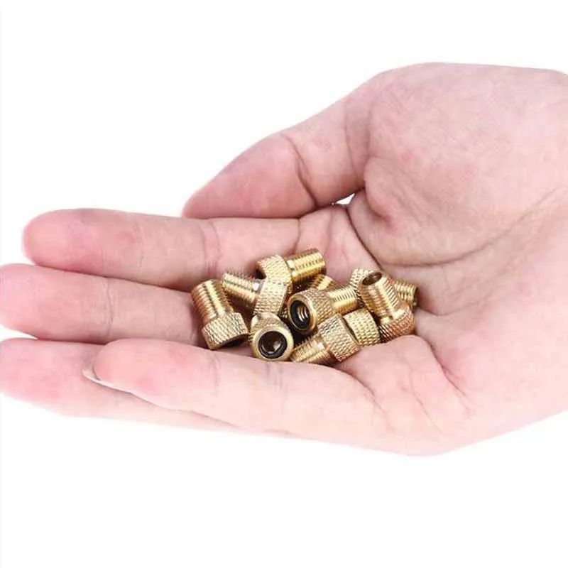 Адаптер Presta в медный клапан Schrader для велосипеда 2 шт. | Спорт и развлечения