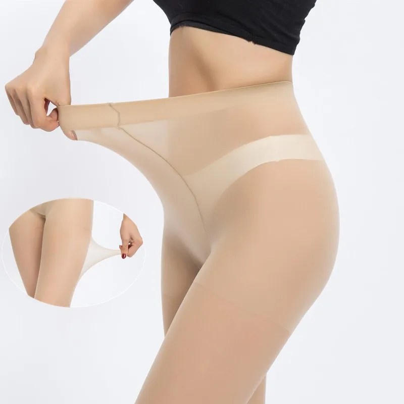 

2Pairs/lot Sexy Breathable Tights Transparent Women Pantyhose Ultra-thin Nylon Tights High Elastic Stretchy Stockings Female