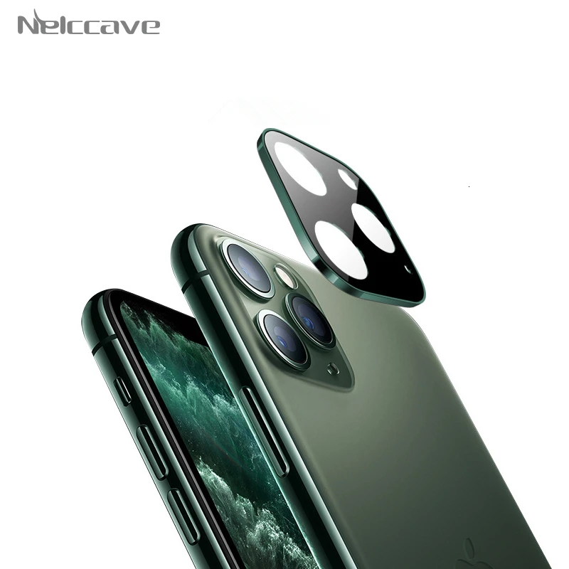 100 штук защитное металлическое закаленное стекло для объектива камеры Apple iPhone 11 Pro