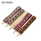 Широкий ремешок для сумки с вышивкой IKE MARTI, ручка, аксессуары для ремня, сменная цепочка, ремешок для сумки через плечо