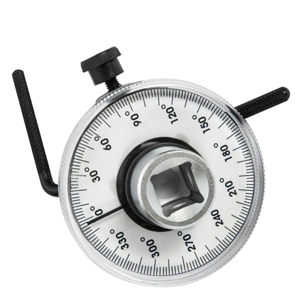 

1/2 inch Dr Torque Angle Gauge For Torque Wrench 0-360 Degrees Easy To Read
