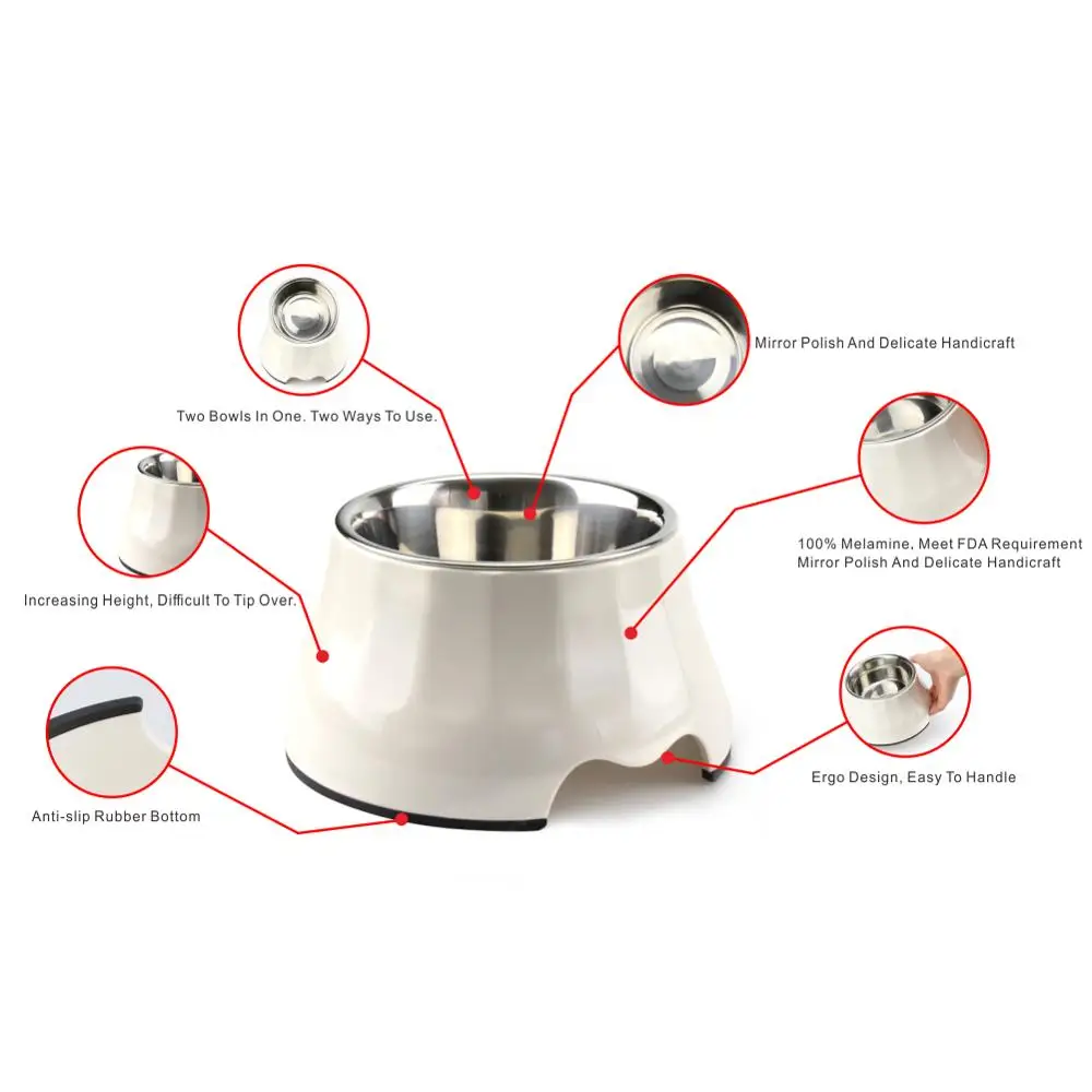 9 см миска для домашних животных из нержавеющей стали конфетного цвета