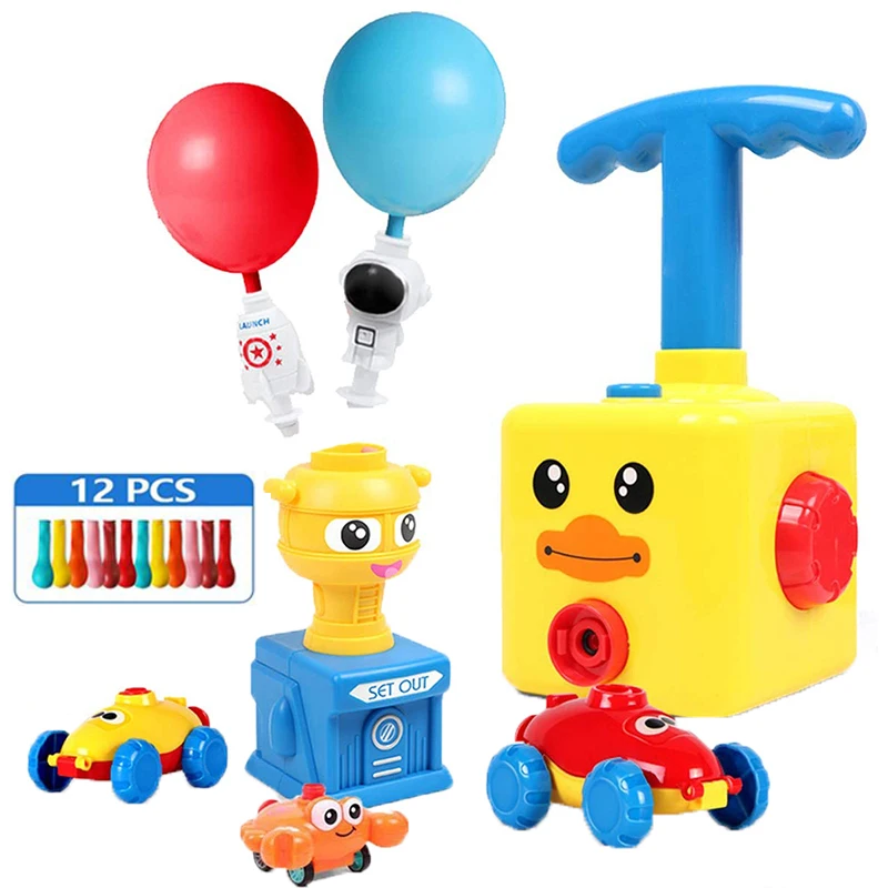 Детский воздушный шар автомобиль Забавный игрушка пусковая башня инерционный