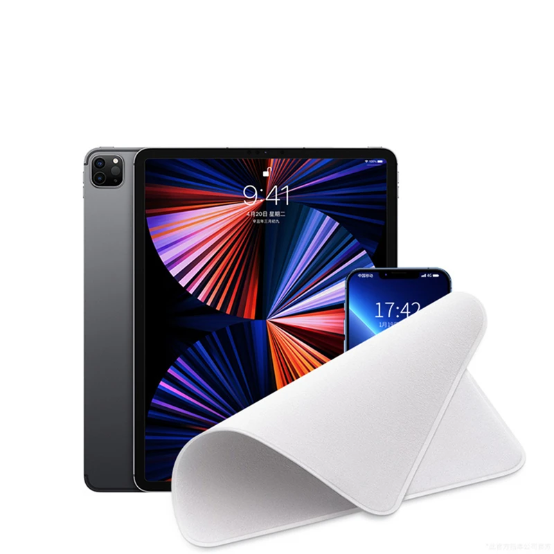 

2021 полировальная ткань для iPhone очистка экрана для iPad Mac Apple Watch iPod Pro дисплей без ворса для iPhone 13 Pro Max