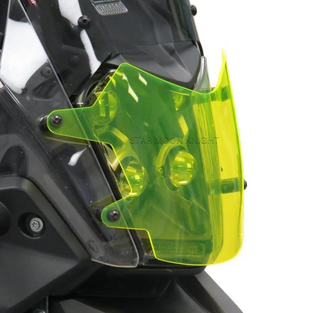 Акриловая защита для фар мотоциклов Yamaha Tenere 700 TENERE700 T700 T7 XT700 Z XT700Z 2019 защитный