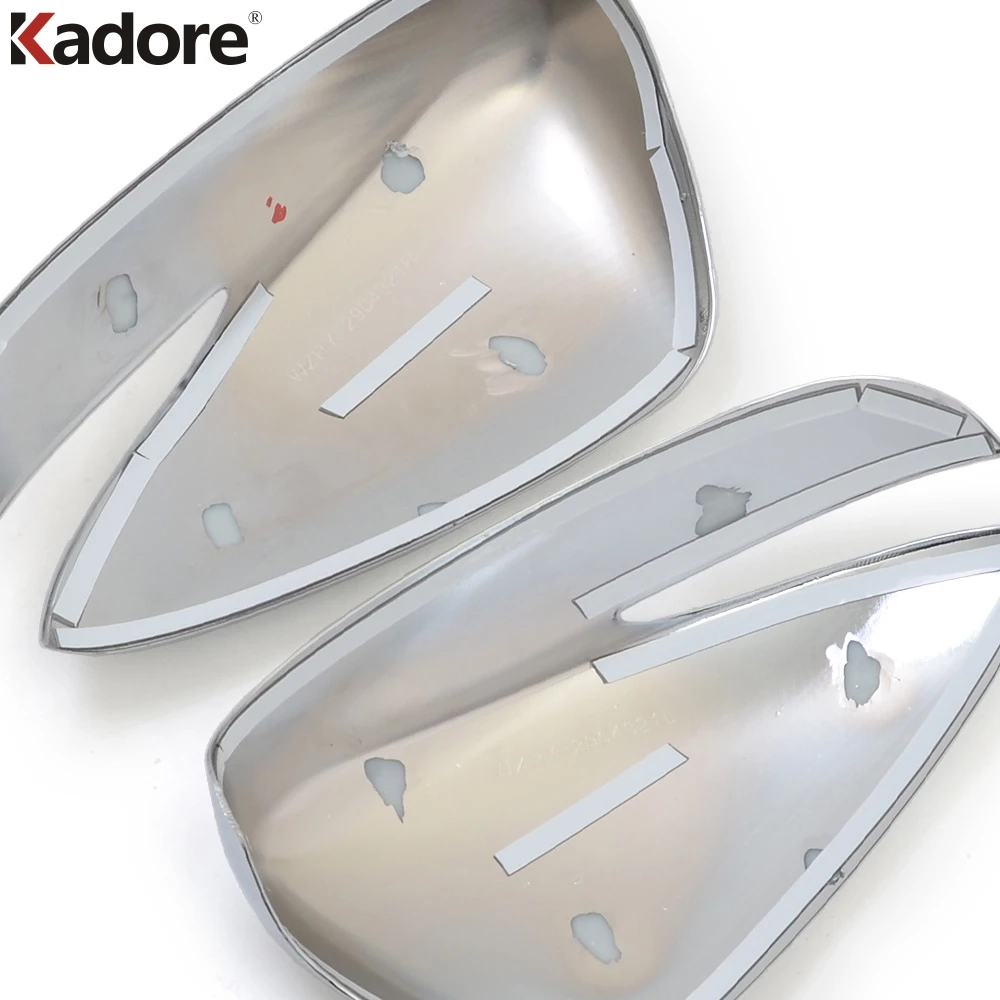 Боковая крышка зеркала заднего вида для Mazda хромированная из углеродного волокна