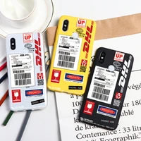 Warning Matte TPU Phone Case for Xiaomi POCO Redmi 10x Note pro max Note Pro shockproof Back Cover