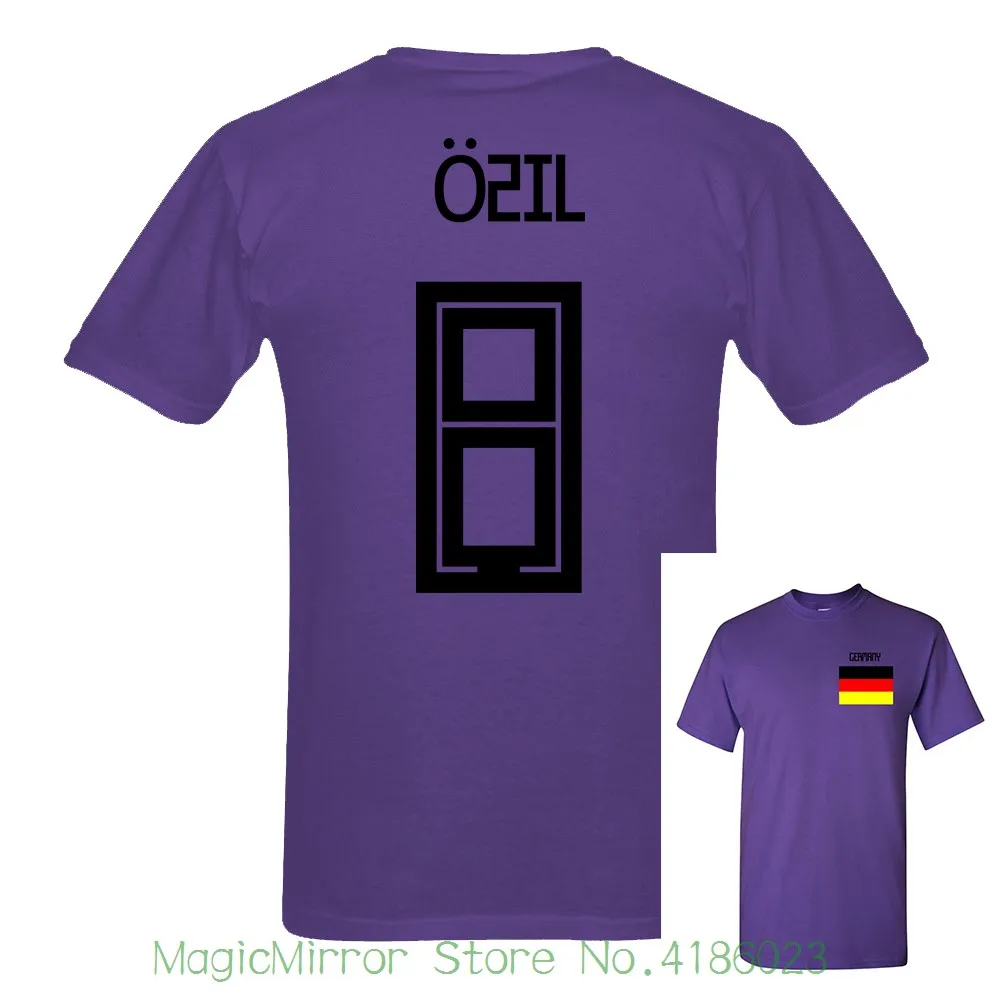 Ozil Number 8 Чемпионат мира по футболу Германия спортивный трикотаж Новейшая летняя