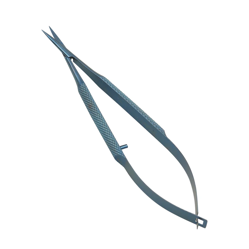 Офтальмология Микрохирургия круглая ручка офтальмологические ножницы