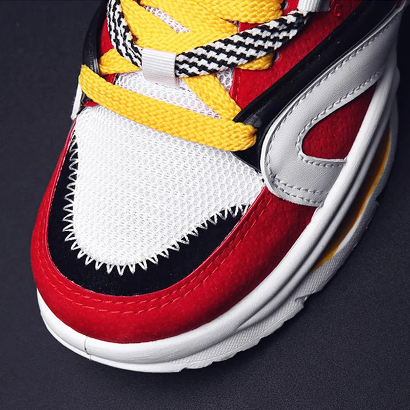 Бренд 2019 Новая модная повседневная женская обувь смешанных цветов на шнуровке