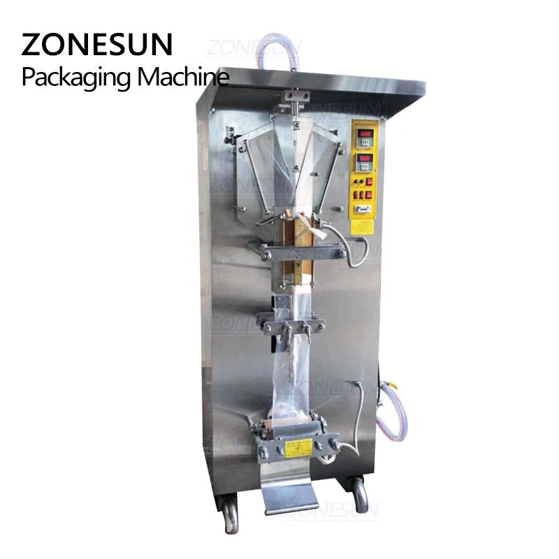 

ZONESUN Fully Automatic Complete Sachet Water Production Line Pure Drinking Sachet Water Making Machine