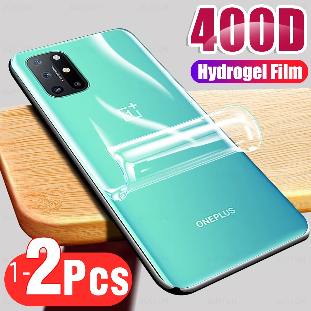 

Full Back Protector Hydrogel Film On The For Oneplus Nord N10 5G N100 7T 8T 9R One Plus 7 8 T 9 Pro R N 10 Not Protective Glass