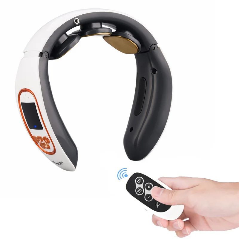 Массажер для шеи с ЖК-дисплеем 3 панели | Красота и здоровье