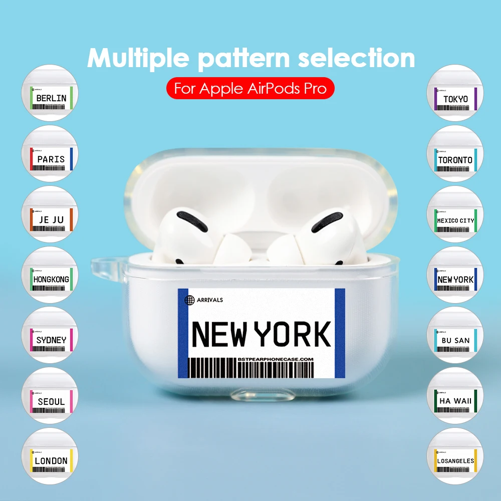 Силиконовый чехол для Airpods Pro беспроводной с Bluetooth прозрачный карамельного цвета