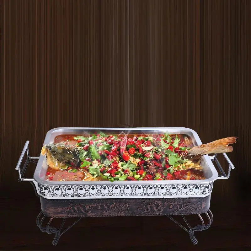 Портативная Паровая барбекю Корейская из углеродного волокна для уличного