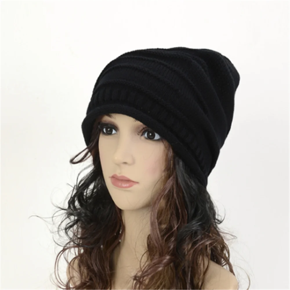 

Protect yourself from the cold winter with this stylish oversized slouch hat