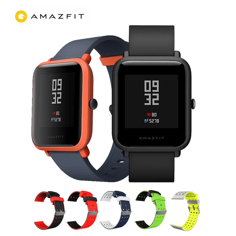Международная версия Huami Amazfit Bip Beep IP68 gps Смарт часы 45 дней в режиме ожидания сердечного ритма здоровья трекер умные часы