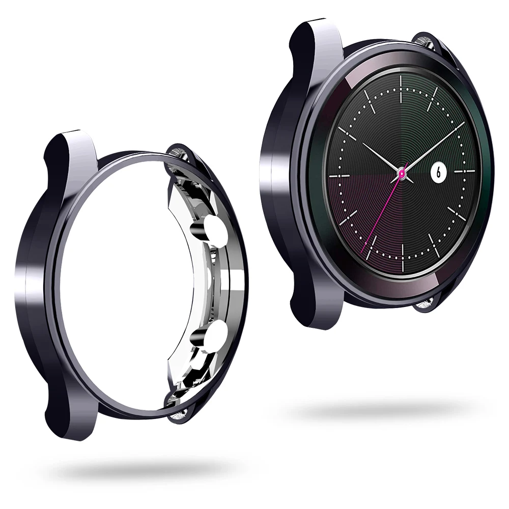 Легкий тонкий чехол для huawei Watch GT 2/1 42 мм 46 мм Защитная крышка элегантный/Активный/спортивный/Модный мягкий бампер аксессуары