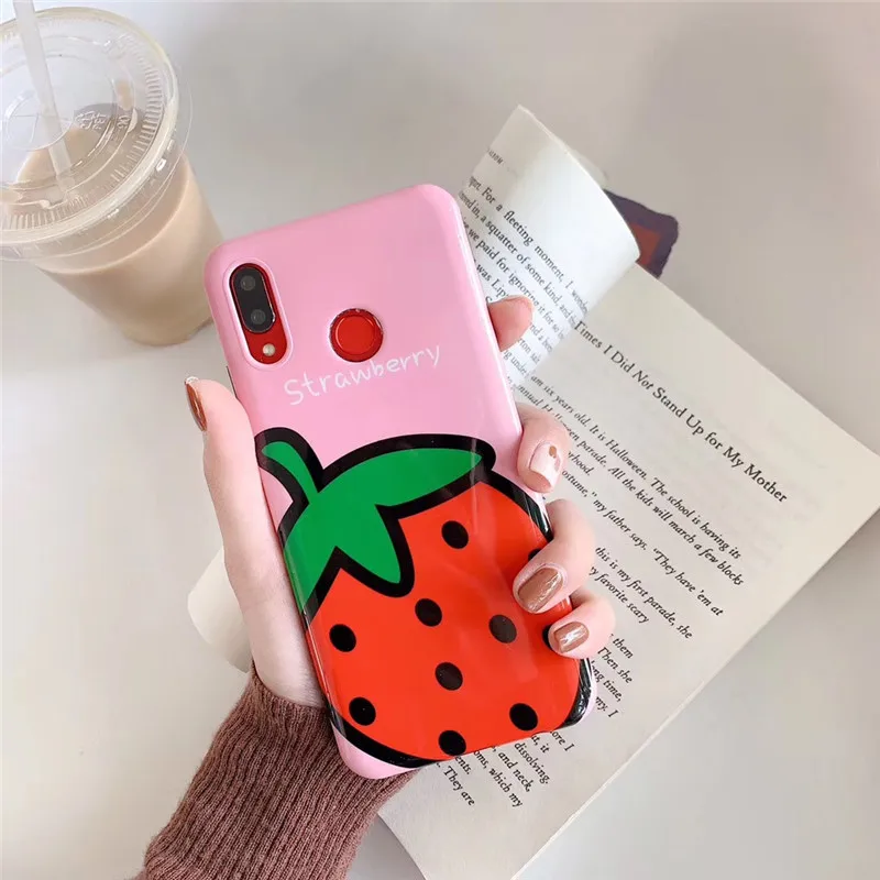 Чехол Meachy с милыми фруктами для huawei P20 P20pro P30 Pro Корпус телефона Fundas mate 20 Honor 10