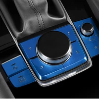 for mazda cx30 cx 30 2020 2021 car aluminum alloy central control button patch interior protection cover decoration cover