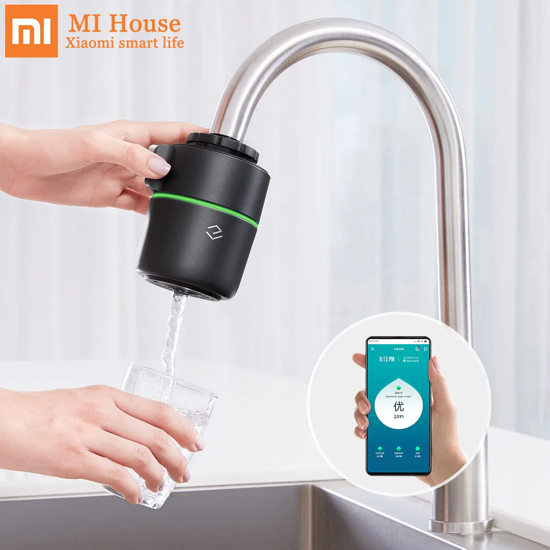 XIAOMI Monitoring кран водоочистителя кухоный очиститель воды Электрический