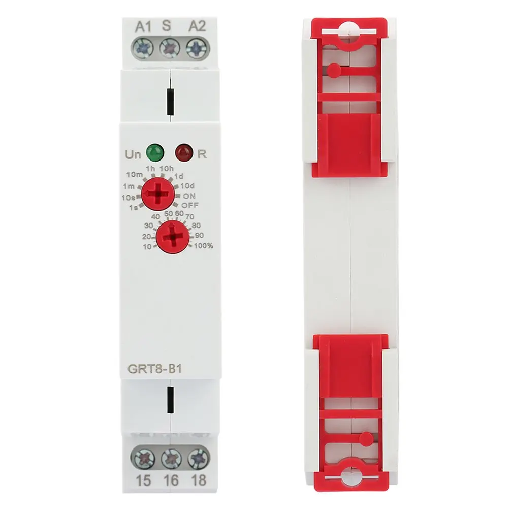 Новое реле времени выключения питания задержки таймера на DIN-рейке тип