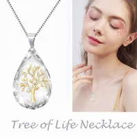 new 8 styles crystal pendant female necklace catholic christian cross fashion ladies jewelry accessories gifts for women