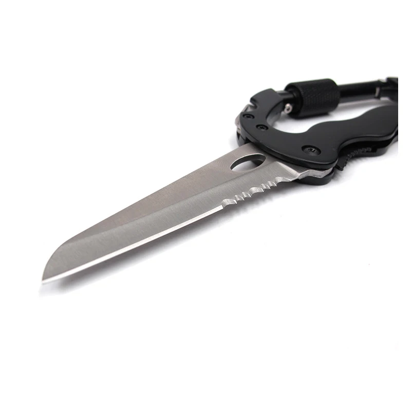 5 в 1 Многофункциональный складной нож для выживания на природе Quickdraw нож-карабин