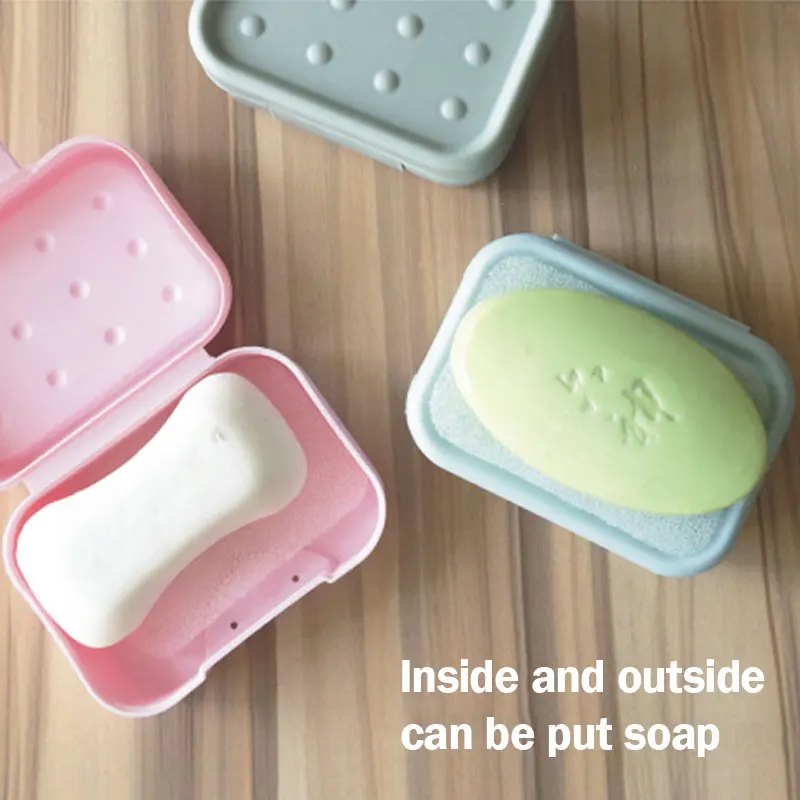 Новый портативный дорожный мыльница для путешествий Чехол-держатель