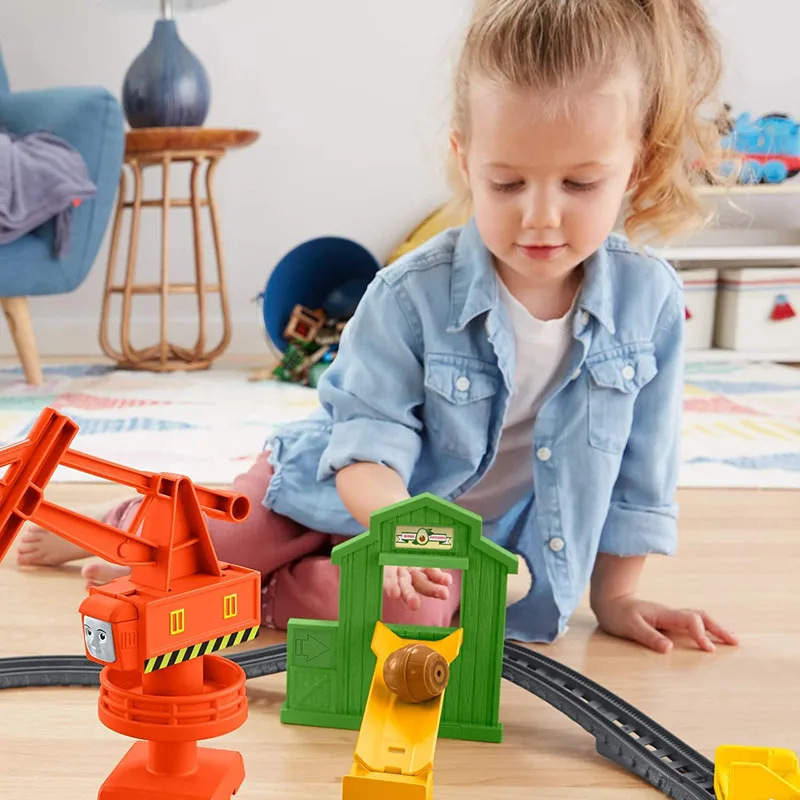 Железная дорога Thomas & Friends GHK83 Fisher Price кассии крана и грузовой Комплект Томас его