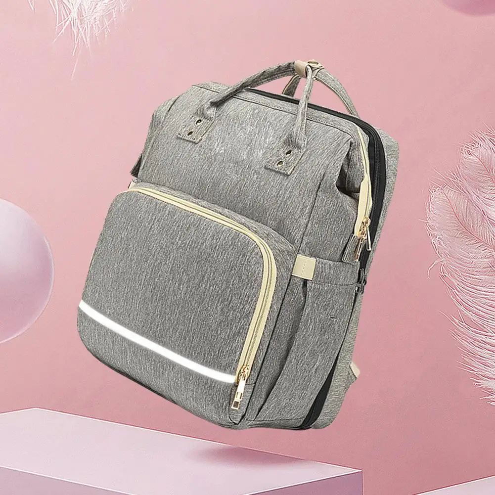 

Multifunctional Portable Diaper Bag Baby Travel Backapack Baby Bed Diaper Changing Table Pad For Mom Dad Baby Nappy Bag Baby Bed