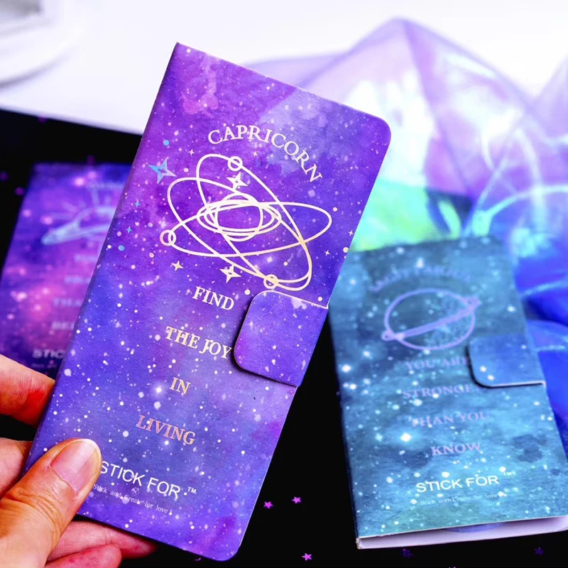 Звездная Магнитная записная книжка милые наклейки для планировщика клейкий