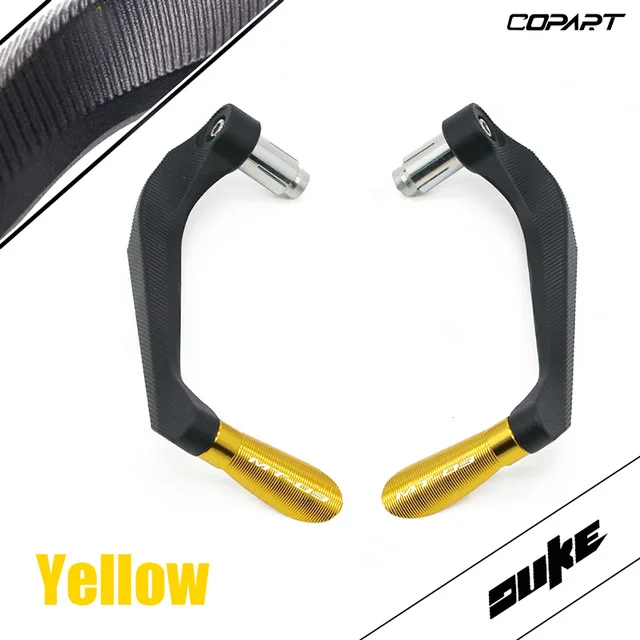Yellow Для YAMAHA MT-03 MT03 MT 03 аксессуары для мотоциклов Универсальные рукоятки на руль защита Тормозная система сцепления защита - Color: Yellow