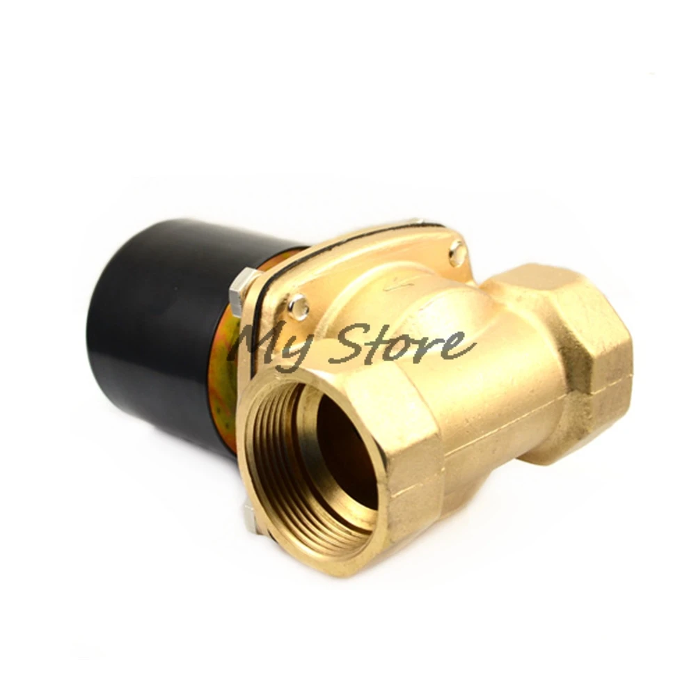 Электрический электромагнитный клапан 2 Вт латунный пневматический для