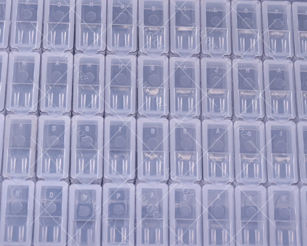 

NEW 64 Cells DIY Diamond Painting Accessories Diamond Embroidery Storage Box Organizer Container Tools Roller