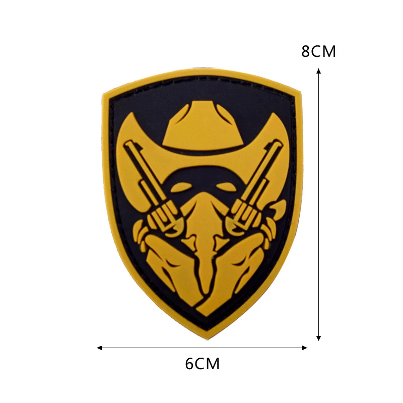 Power DTOM лягушка тиран ПВХ-патч искусственная Военная декоративная швейная