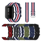 Ремешок спортивный Плетеный для Xiaomi Huami Amazfit Bip S, браслет для часов GTS 2 GTR 42 мм 47 мм 2 xiaomi, цветной браслет для смарт-часов