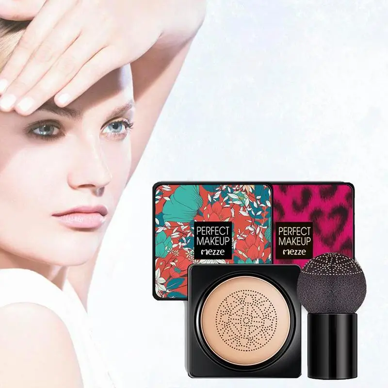 

Mushroom Head Air Cushion BB Cream Concealer Moisture Face Base CC For women whitening Cosmetics Cream Foundation Body Make V3C5
