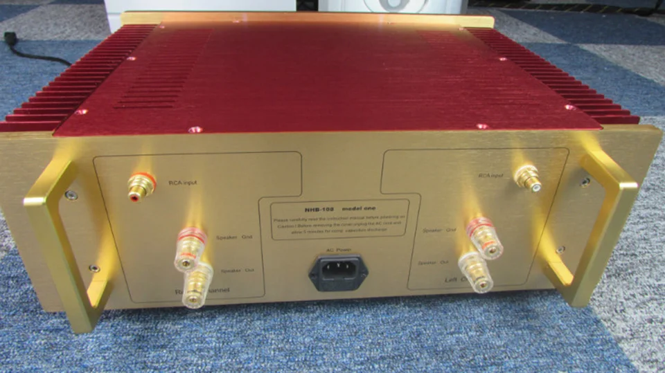 NHB-108 усилитель мощности 140 Вт* 2 8ohm OFC супер трансформатор из чистой меди лучший звук после этапа усилитель мощности