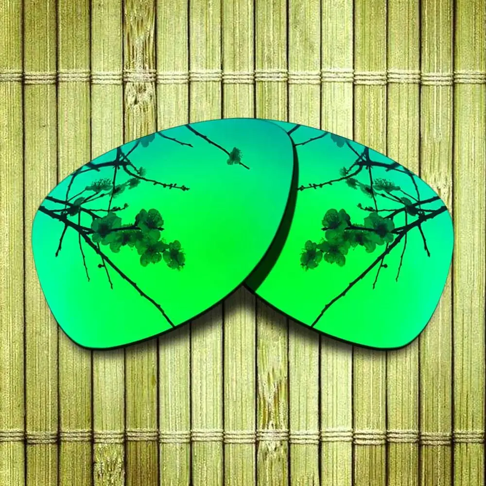 Green Поляризованных Сменные линзы для-Oakley 2 солнцезащитные очки с оправой, True Цвет зеркальное покрытие-варианты - Цвет линз: Green
