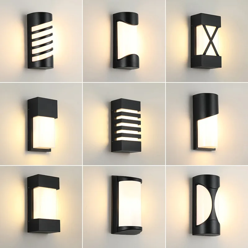 Светодиодный наружный настенный светильник водонепроницаемый светодиодный для