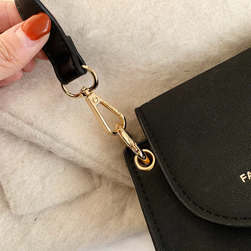

Classic Black Mini Square Bag Portable Flap Women Bags 2020 Pu Leather Handbag New Trend Small Tote Bag Grace Female Postman Bag