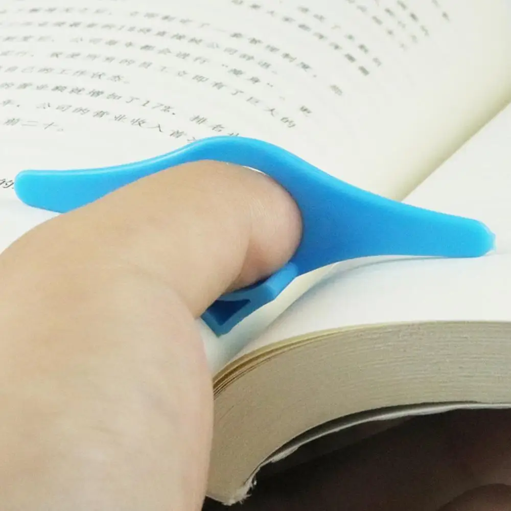 

5PCS Multi-function Plastic Thumb book Support Book School Supplies Marker Reading Holder Thumb Page Book Convenient Holder B2Z7