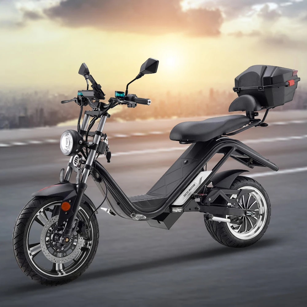 Günstig C1-030 E-thor 6,0 Citycoco Elektrische Motorrad Roller Abnehmbare Batterie Elektrische Fahrzeug Road Gesetz EWG/COC 60V 38AH 4000W