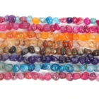 Нестандартный гравийный чип, бусины из натурального агата, круглые бусины россыпью, аксессуары для браслетов, бусины 8-10 мм