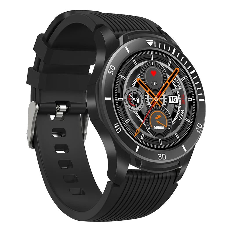 GT106 Smartwatch 1 28 дюймов сенсорный экран Bluetooth часы монитор сердечного ритма цинковый