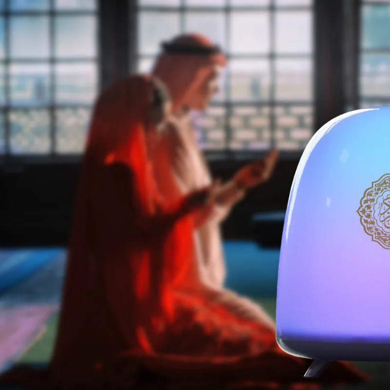 3D Коран динамик цветной светодиодный беспроводной Bluetooth реитер мусульманский