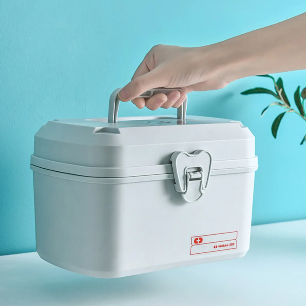 

Portable Multi-layer Emergency Medicine Case Multi-functional Medicine Box Storage Box